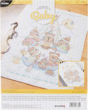 Bucilla Tee Pee Bears Stamped Cross Stitch Kit, 34