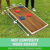 GoSports Classic Cornhole Set – Includes 8 Bean Bags, Travel Case and Game Rules