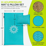 ProsourceFit Ki Acupressure Mat and Pillow Set