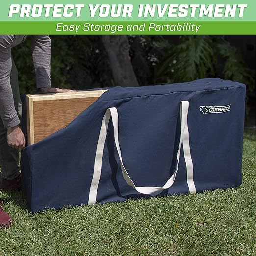 GoSports Canvas Carrying Case - PRO Grade 4' x 2' Regulation Size - Navy Blue Secondary image