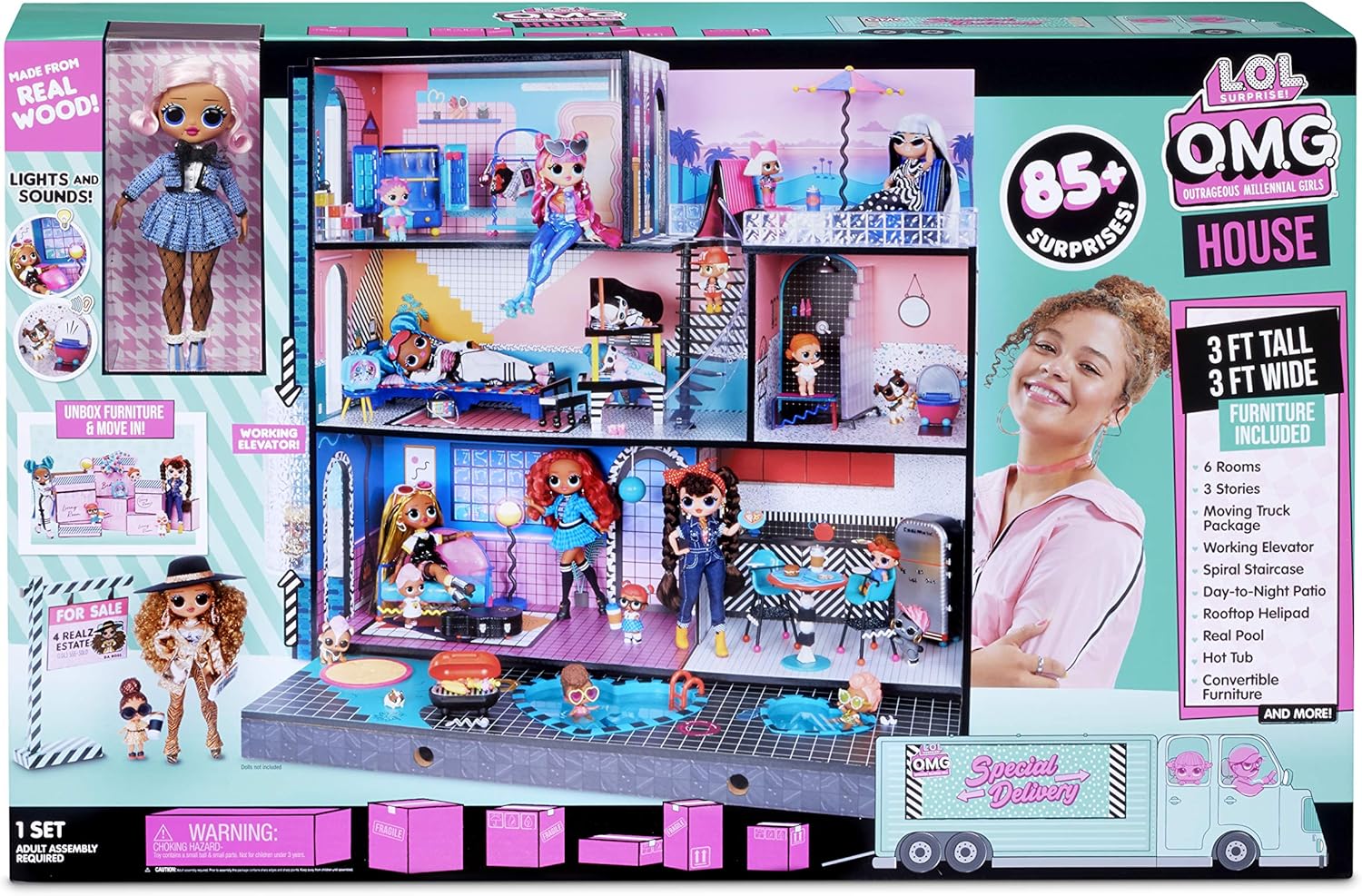 LOL Surprise Home Sweet With OMG Doll