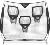 GoSports Football Throwing Net - 8 x 8 ft or 6 x 6 ft Nets