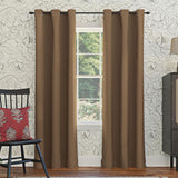 Sun Zero Easton Energy Saving Blackout Grommet Curtain Panel, 40