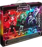 Rainbow Vision Shadow High Neon Shadow-Mara Pinkett (Neon Pink) Fashion Doll. 2 Designer Outfits to Mix & Match with Rock Band Accessories PLAYSET, Great Gift for Kids 6-12 Years Old & Collectors