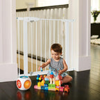 Munchkin Easy Close Metal Baby Gate White Model MK0002012