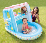 Intex Ice Cream Stand Inflatable Playhouse and Pool