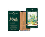 Faber-Castell AG112112 - 12-Pieces Pitt Pastel Pencils in Tin