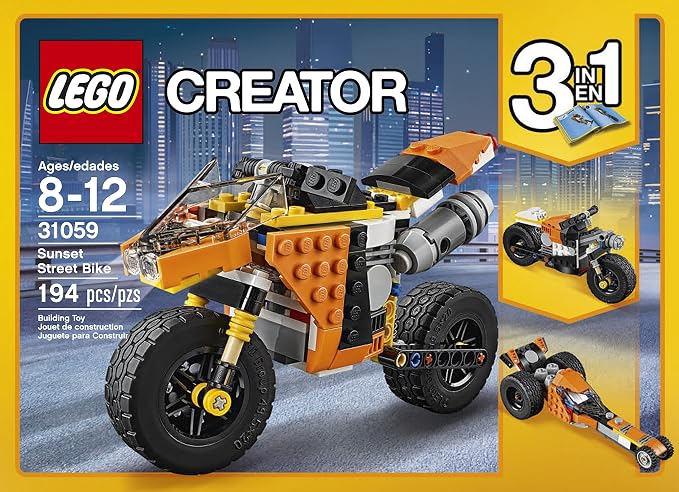 LEGO Creator Sunset Street Bike 31059 Building Toy