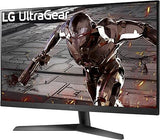 LG UltraGear FHD 32-Inch Gaming Monitor 32GN50R, VA 5ms (GtG) with HDR 10 Compatibility, NVIDIA G-SYNC, and AMD FreeSync Premium, 165Hz, Black