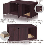 Way Basics Cat Litter Box Enclosure Hidden Furniture