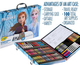 Crayola Frozen 2 Inspiration Art Case, 100 Art & Coloring Supplies