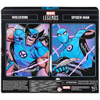 Marvel Legends Series Wolverine And SpiderMan1Fantastic Four Comics Collectible 6 Inch Action Figure 2Pack