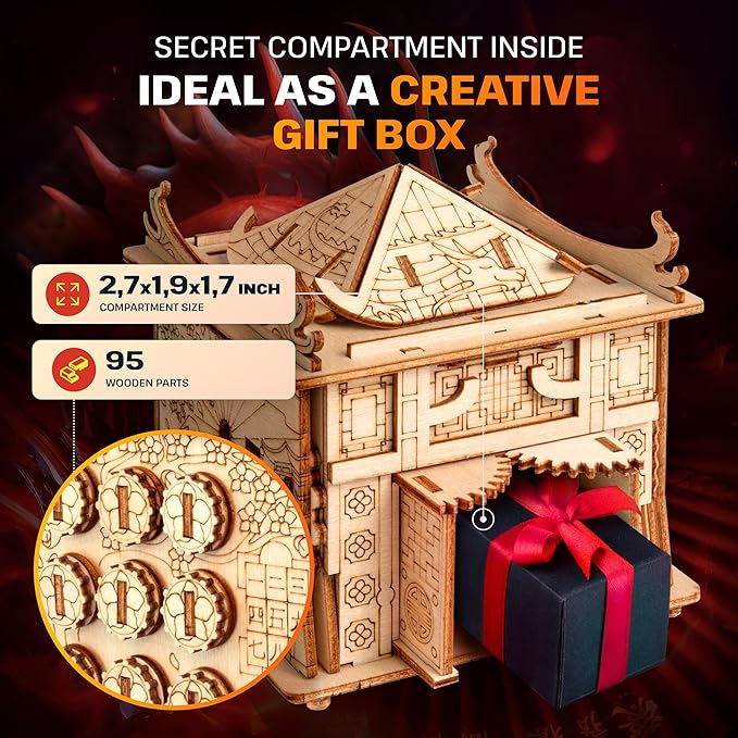 ESC WELT House of Dragon Puzzle Box - Escape Room in a Box
