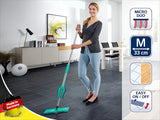 Leifheit Picobello XL Micro Duo Wiper, for All Floors, Wiping Width 33 cm, 56553