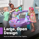 Step2 487299 Rain Showers & Unicorns Water Table Purple 37.25 x 10.25 x 22.00 Inches