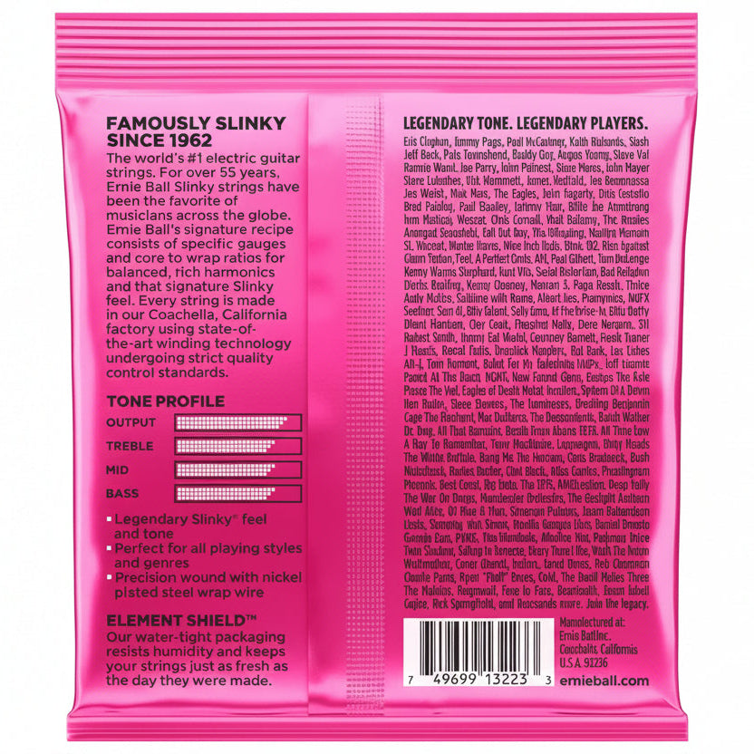 Ernie Ball Super Slinky Nickel Wound Sets 009 To 042 3 Pack