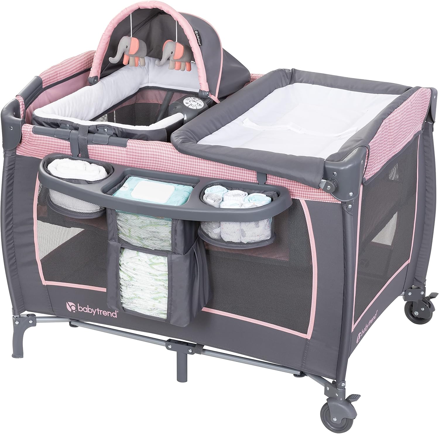 Baby Trend Lil' Snooze Deluxe III, Cozy Pink Main image