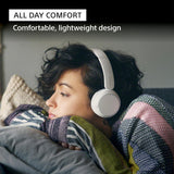 Sony WH-CH520 Wireless Bluetooth Headphones - up to 50 Hours Battery Life with Quick Charge, On-ear style - White