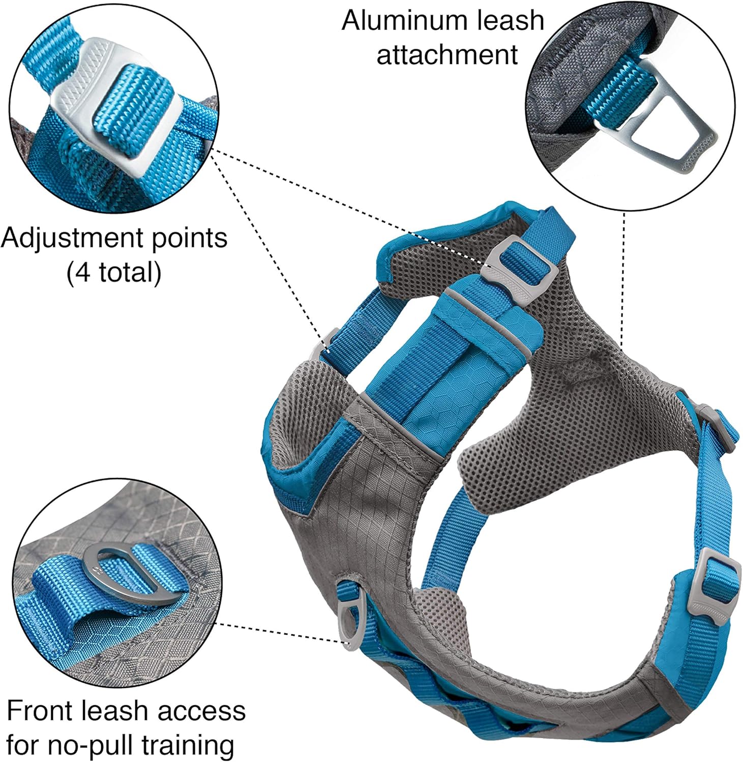 Kurgo Journey Air Dog Harness Red Medium Secondary image