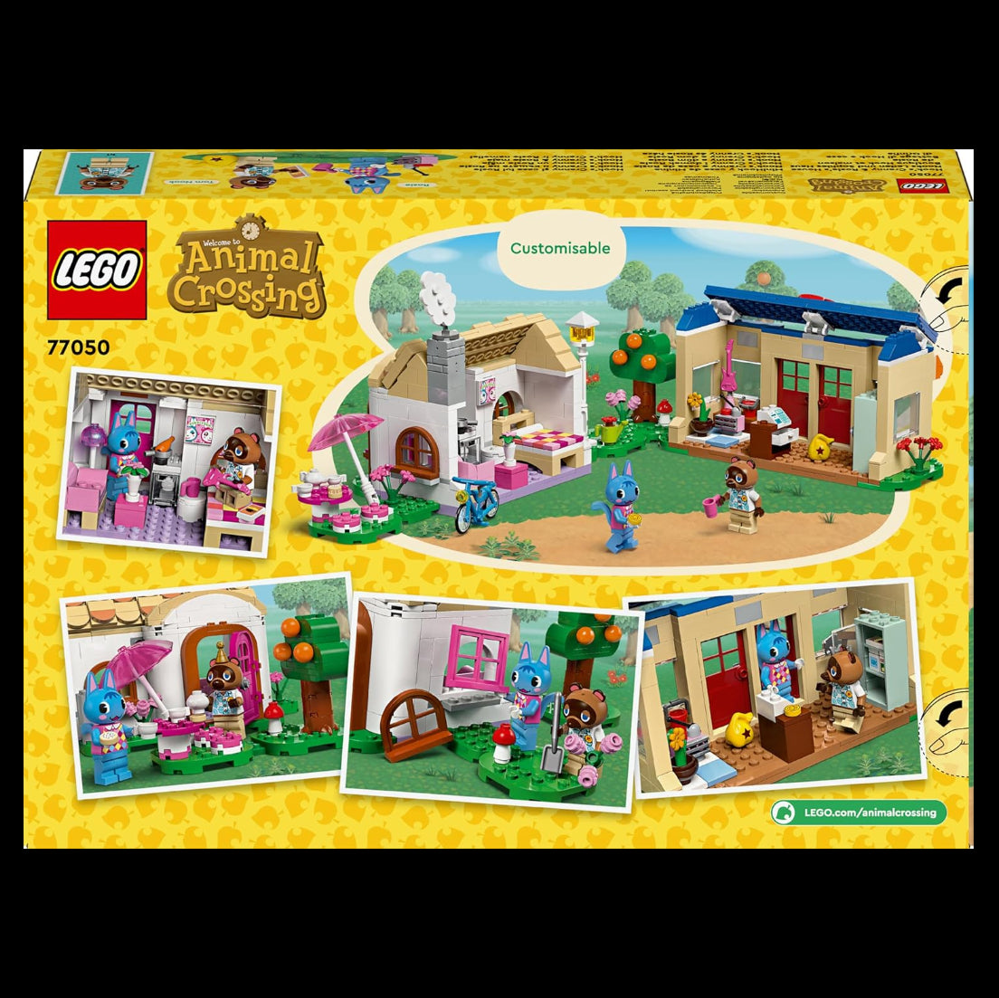 LEGO Animal Crossing 77050 Nook Shop And Rosie House Creative Building Set