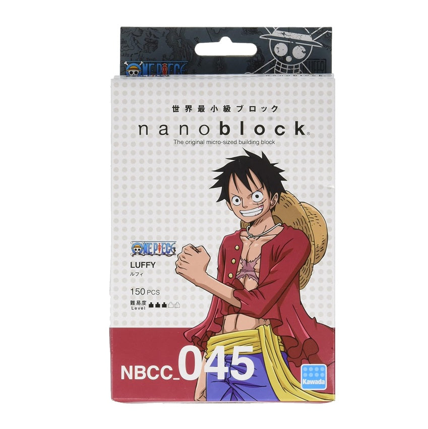 Nanoblock NBCC_045 One Piece Luffy Micro Sized Building Blocks