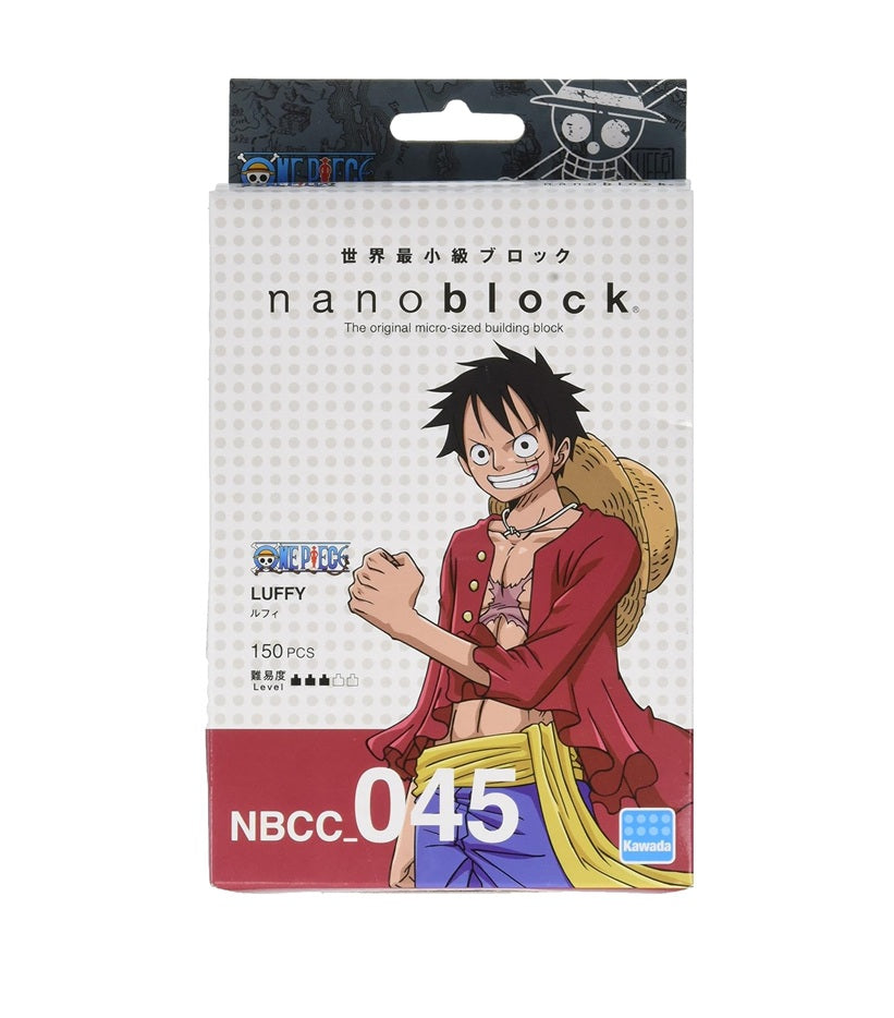 Nanoblock NBCC_045 One Piece Luffy Micro Sized Building Blocks Main image