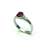 750WG Ruby & Diamonds Ring