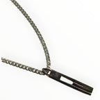 925 Silver Necklace/cutout G/15.0g/50cm