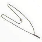 925 Silver Necklace/cutout G/15.0g/50cm
