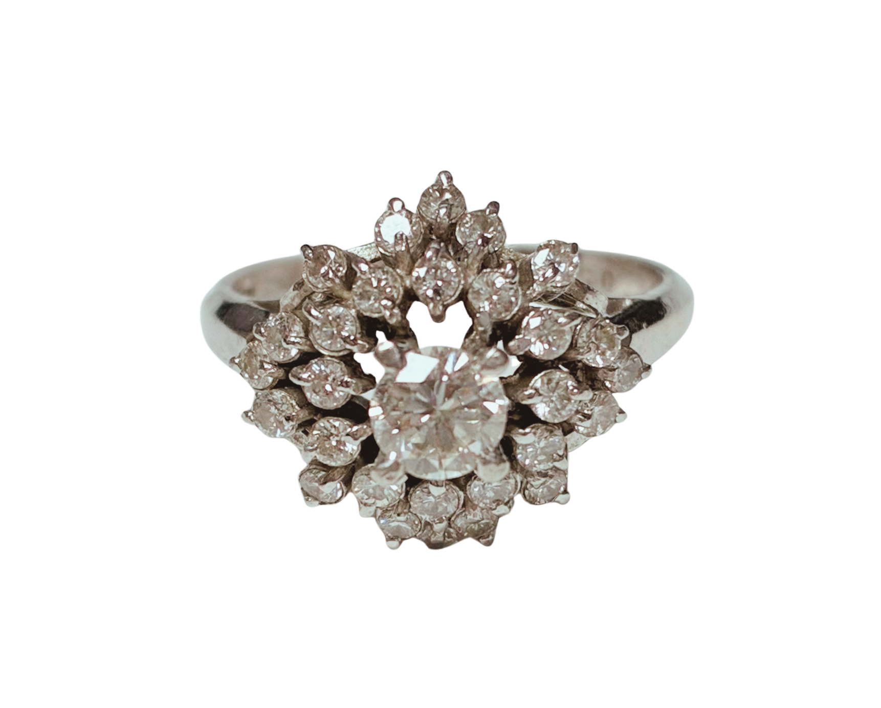 PM900 Diamond Ring 6.6G Size 14 Main image