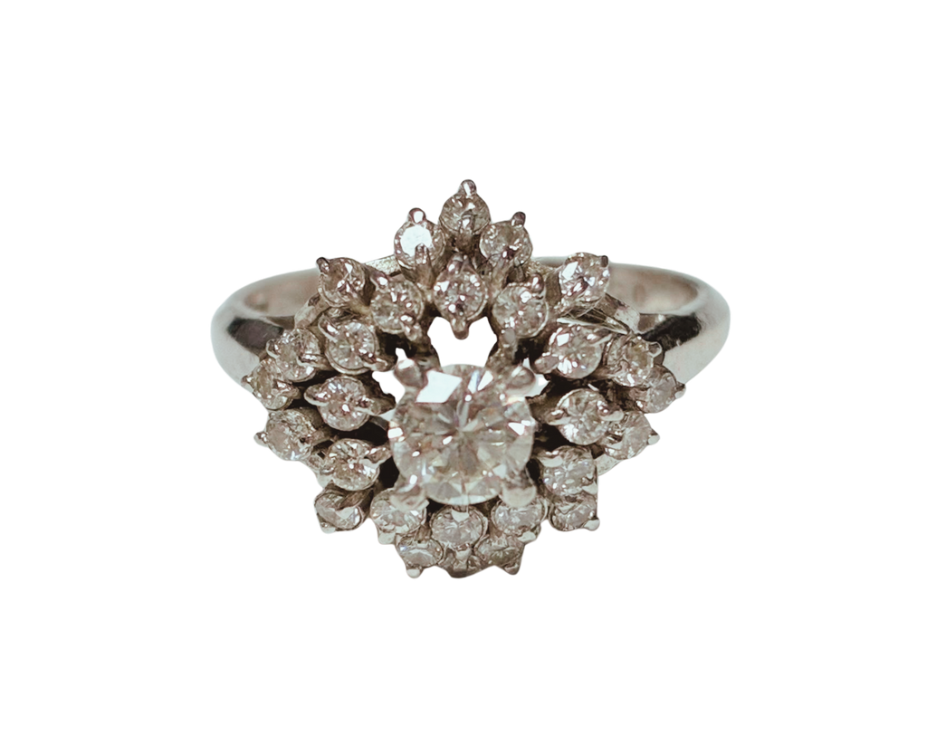 PM900 Diamond Ring 6.6G Size 14