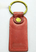 Coach 1996 Atlanta Centennial Olympic Games Leather And Brass Keychain