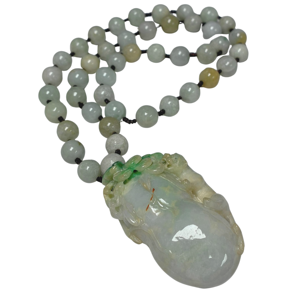 Jade A Like Animal Pendant Necklace