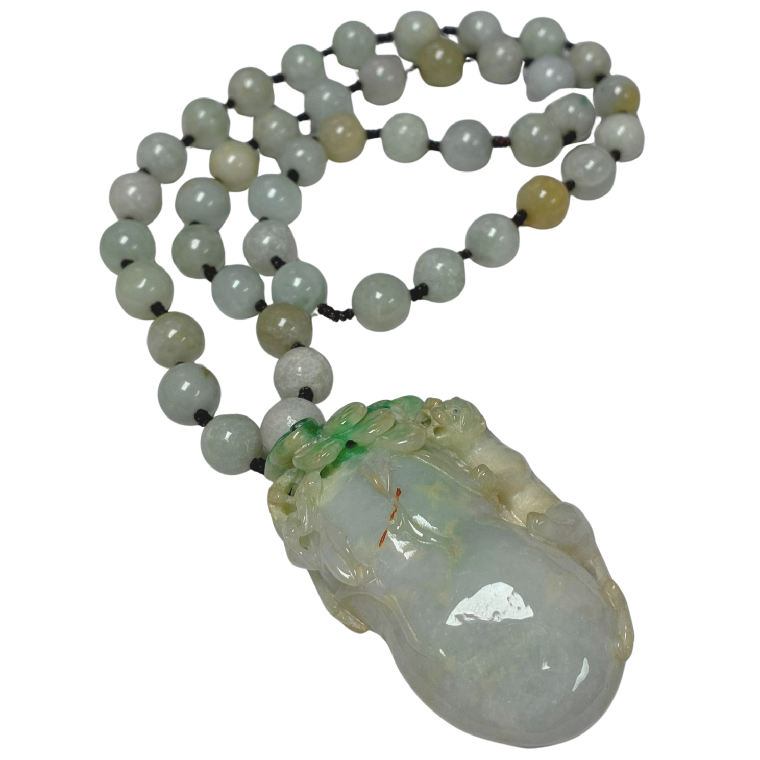 Jade A Like Animal Pendant Necklace