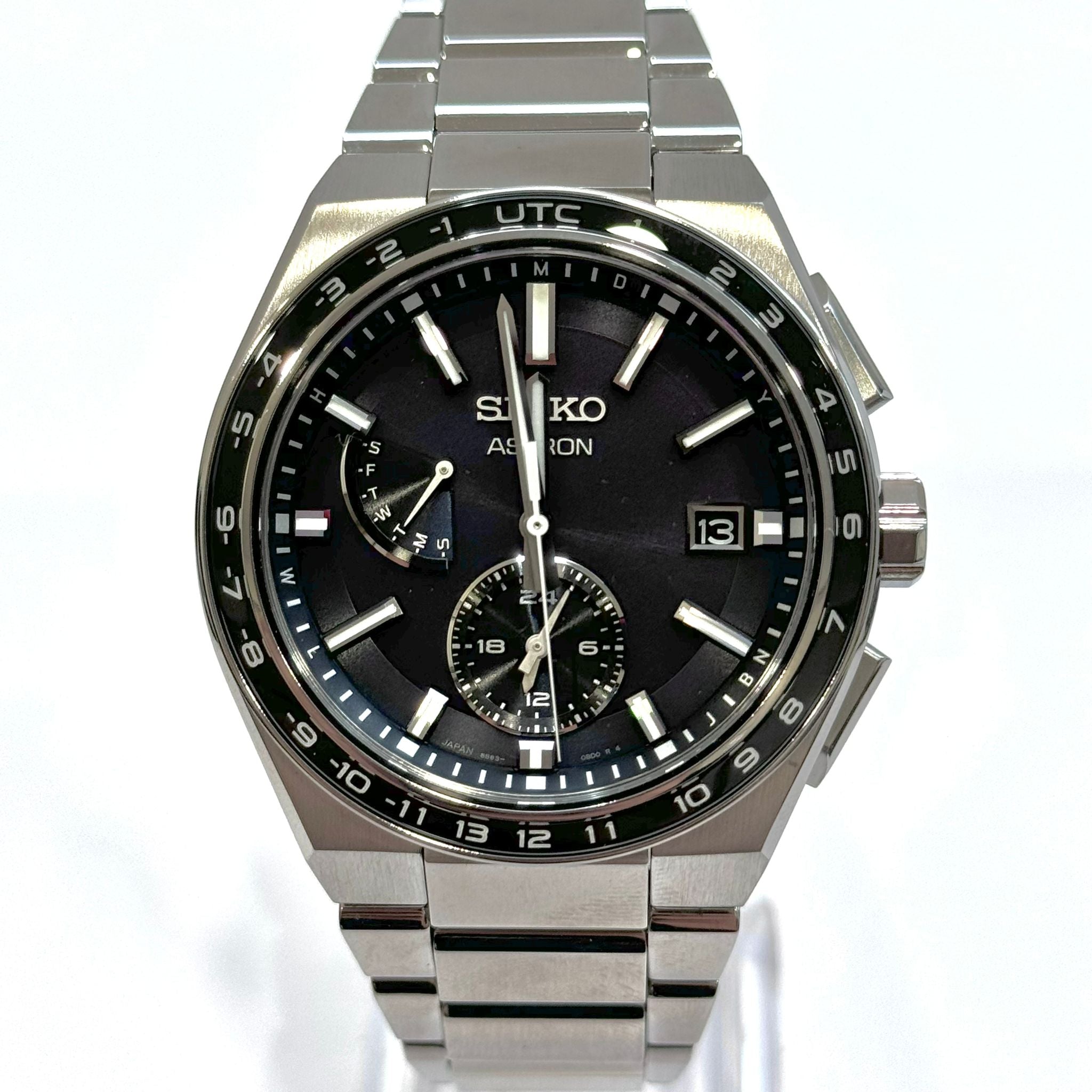 Seiko Astron SBX039 Titanium, 43mm Solar Radio Watch (JDM) Main image