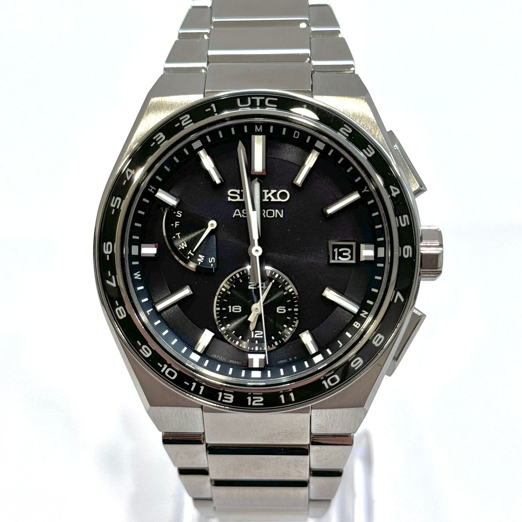 Seiko Astron SBX039 Titanium, 43mm Solar Radio Watch (JDM)