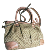 Gucci Sukey Bag Beige Pink Diamante Canvas