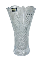 Bohemia Vega Crystal Vase 19cm Tall Clear
