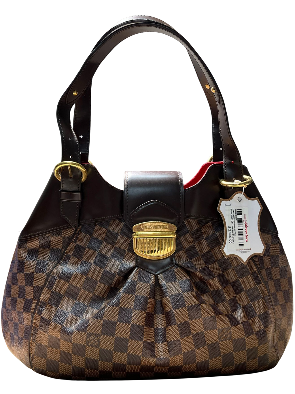 Louis Vuitton 2011 Leather Sistina Shoulder Bag