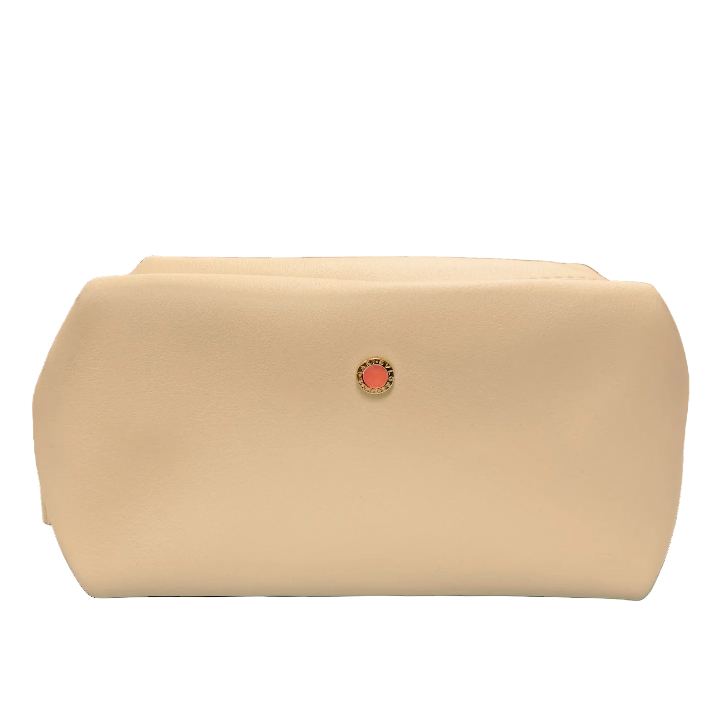Bvlgari Emirates Pouch Beige Faux Leather Main image