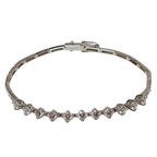 750WG Diamond Bracelet 6.2GRAM