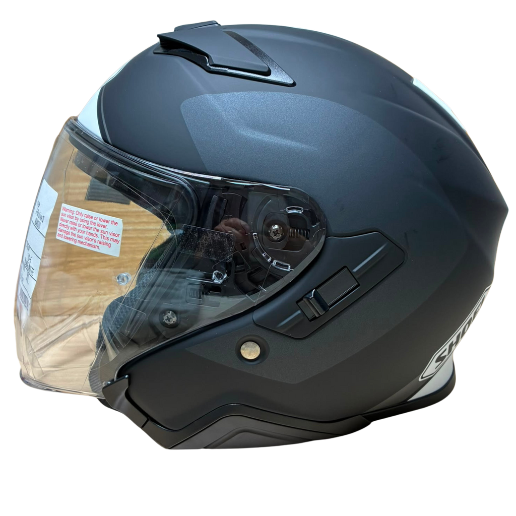 Shoei J Cruise II Adagio Helmet Matte Black Integrated Inner Sun Visor