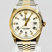 Rolex Datejust 16233 Halfgold Automatic Men's Watch