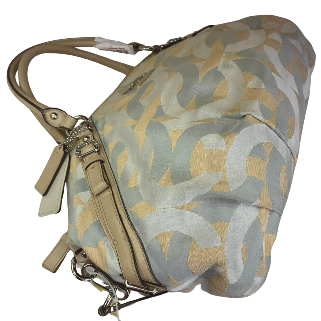 Coach 17075  Madison Dotted Op Art Large Sophia Satchel