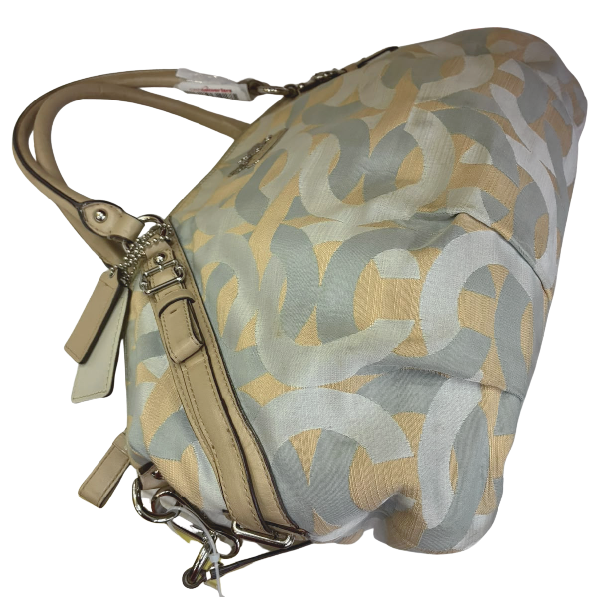 Coach 17075  Madison Dotted Op Art Large Sophia Satchel