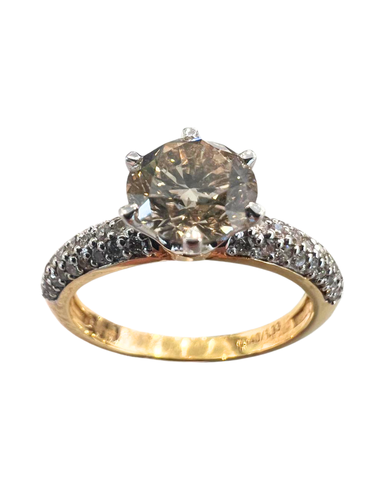 1.33 Carat Diamond Solitaire Ring Main image