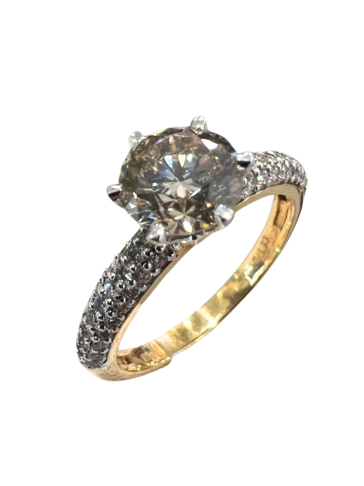 1.33 Carat Diamond Solitaire Ring Secondary image