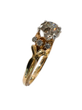 Round Brilliant 0.71 Carat Solitaire Diamond Ring