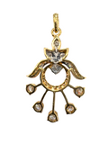 Yellow Gold Diamond Pendant