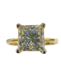 Princess Cut 1.56 Carat Solitaire Diamond Ring